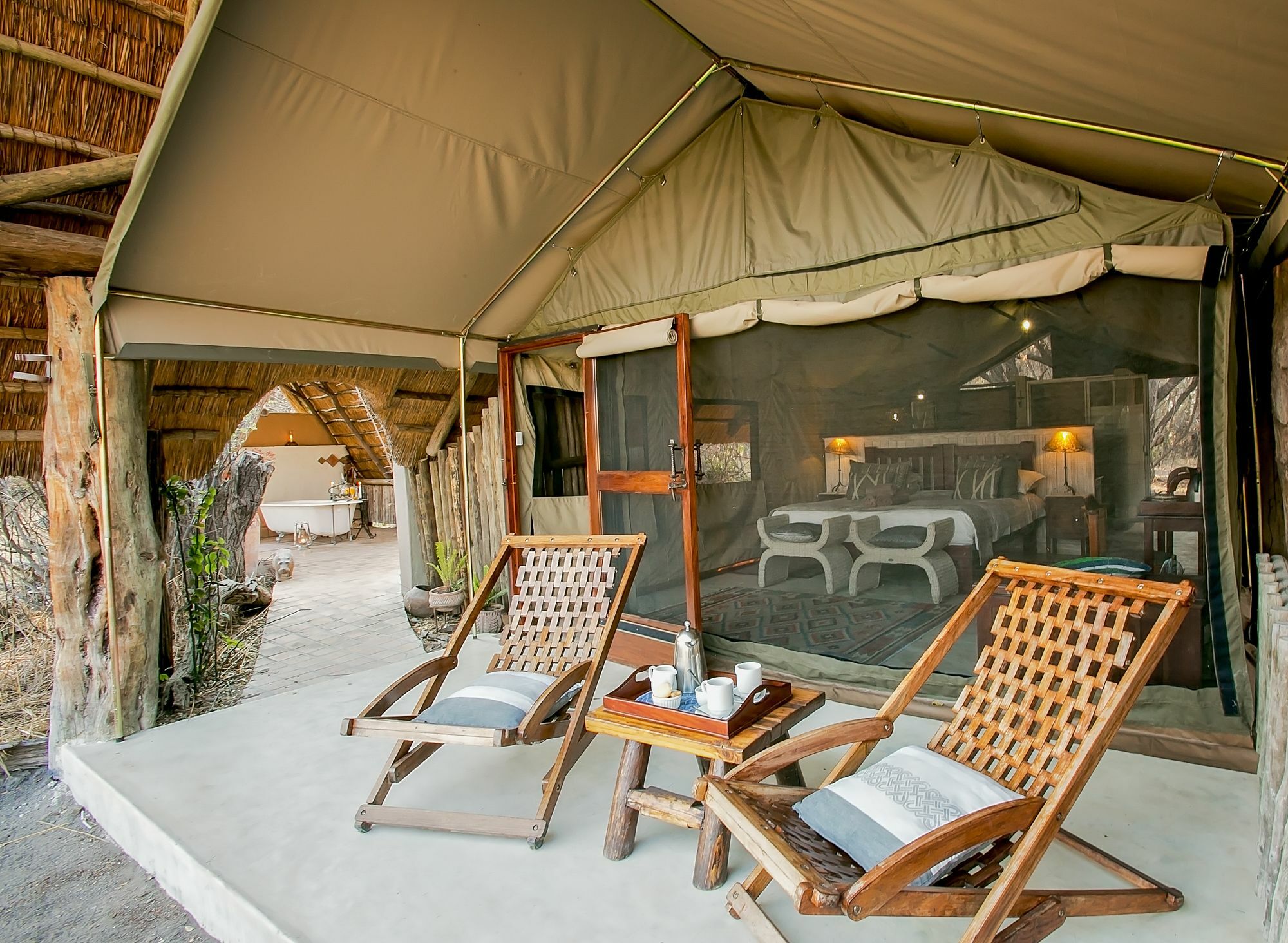 Hôtel The Hide Safari Camp à Dete Extérieur photo